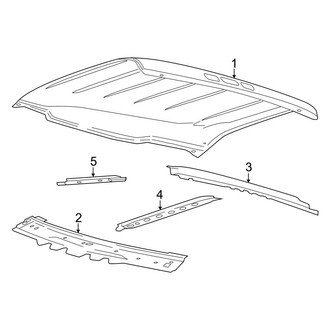 Ford OE - Cab - Roof & Components (SuperCab)