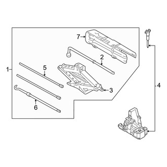 Ford OE - Cab - Jack & Components