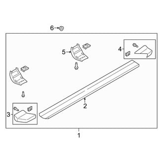 Ford OE - Cab - Running Board (Angular)