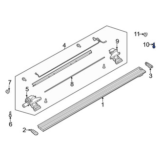 Ford OE - Running Board Bolt