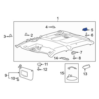 Ford OE - Headliner Spacer