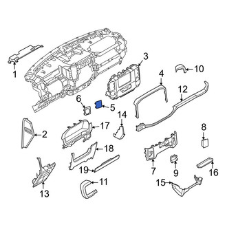 Ford OE - Instrument Panel Bezel