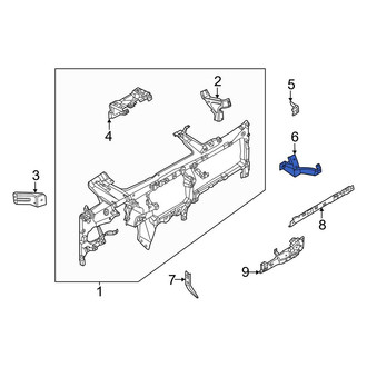 Ford OE - Front Instrument Panel Crossmember Bracket