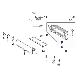 Ford OE - Instrument Panel Nut
