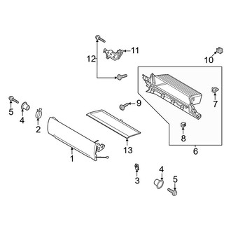 Ford OE - Instrument Panel - Glove Box (Upper)