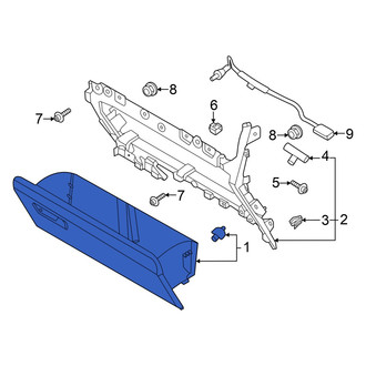 Ford OE - Front Lower Glove Box Door