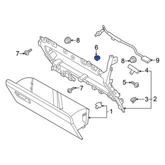 Ford OE - Glove Box Storage Compartment Nut