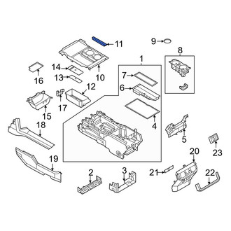 Ford OE - Center Console Mat