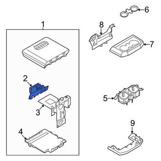 Ford OE - Center Console Latch