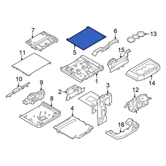Ford OE - Rear Console Trim Panel