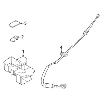 Ford OE - Front Console (Shifter)