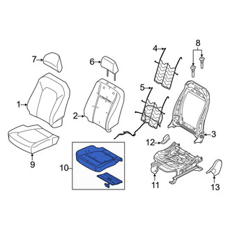 Ford OE - Front Left Seat Cushion Foam
