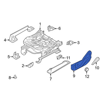 Ford OE - Front Left Seat Frame Trim Panel