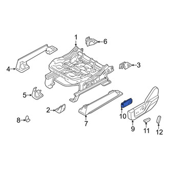 Ford OE - Front Left Power Seat Switch