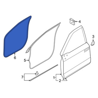 Ford OE - Front Right Outer Door Seal