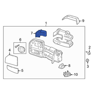 Ford OE - Front Left Turn Signal Light Assembly