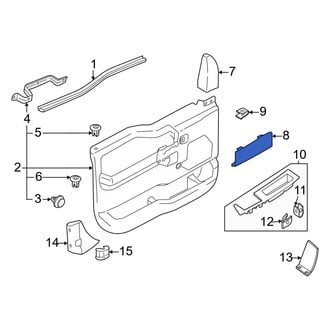 Ford OE - Front Left Door Panel Handle Cover