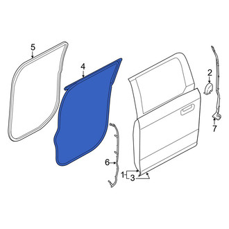 Ford OE - Rear Right Outer Door Seal