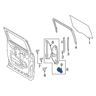 Ford OE - Rear Right Window Motor