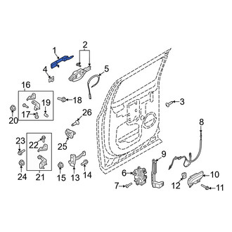 Ford OE - Front Left Outer Exterior Door Handle