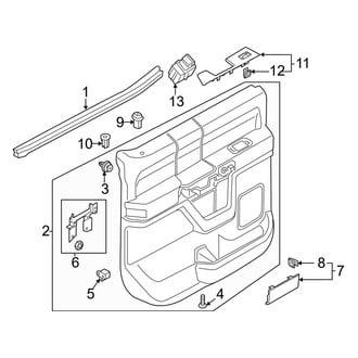 Ford OE - Rear Door - Interior Trim