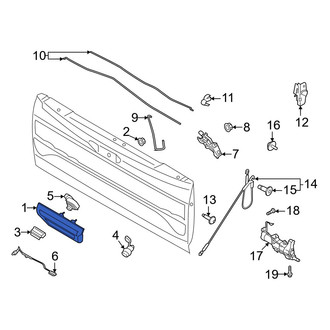 Ford OE - Rear Tailgate Handle