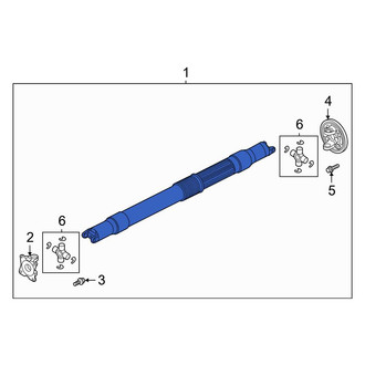 Ford OE - Rear Drive Shaft