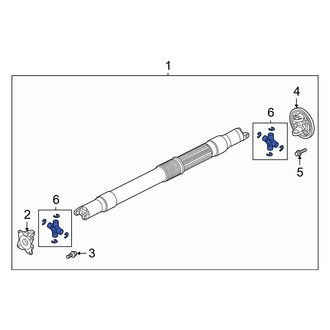 Ford OE - Rear Universal Joint