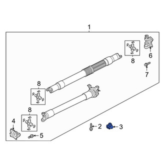 Ford OE - Drive Shaft Bolt