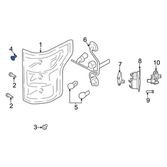 Ford OE - Tail Light Grommet