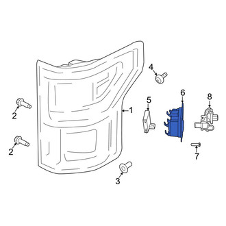 Ford OE - Left Blind Spot Detection System Warning Sensor Bracket