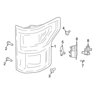 Ford OE - Rear Lamps - Tail Lamps (LED)