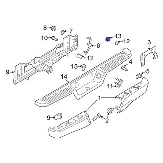 Ford OE - Bumper Face Bar Mount Washer