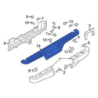 Ford OE - Rear Bumper Step Pad