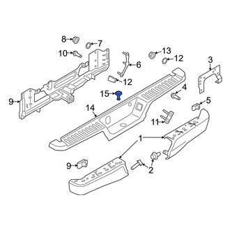 Ford OE - Bumper Step Pad Clip