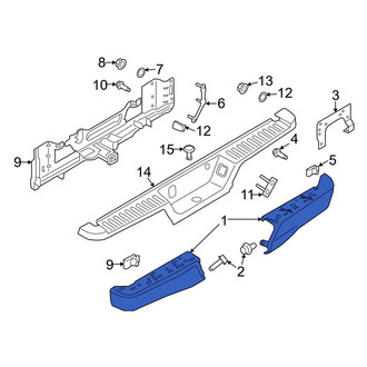 Ford OE - Front Bumper Face Bar