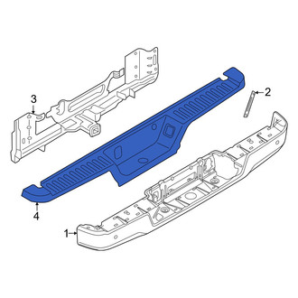 Ford OE - Rear Bumper Step Pad