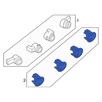 Ford OE - Front Right Inner Parking Aid Sensor Housing