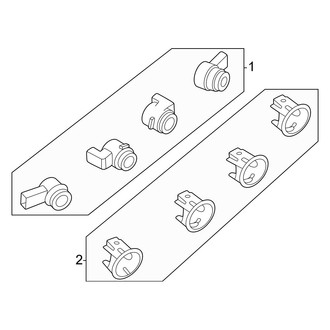 Ford OE - Rear Bumper - Electrical Components