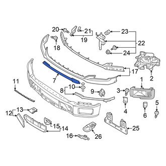 Ford OE - Front Center Valance Panel