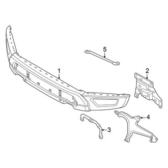 Ford OE - Front Bumper - Bumper & Components (W/O Modular Bumper, Bumper & Mounts), (Raptor)
