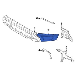Ford OE - Front Left Bumper Extension