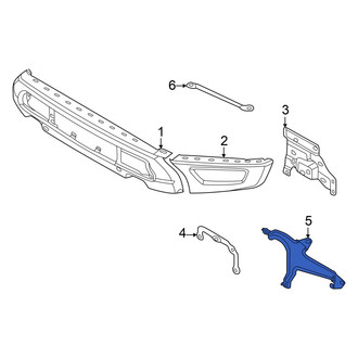 Ford OE - Front Left Outer Bumper Face Bar Bracket