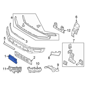 Ford OE - Front Left Bumper Cover Spacer Panel