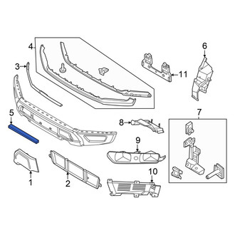 Ford OE - Front Center Valance Panel