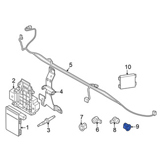 Ford OE - Front Left Outer Parking Aid Sensor Housing