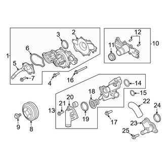 Ford OE - Cooling - Water Pump (Raptor 3.5L)