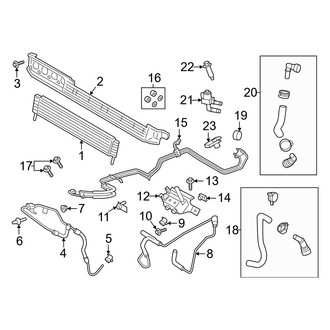 Ford OE - Cooling - Trans Oil Cooler (Raptor 3.5L)
