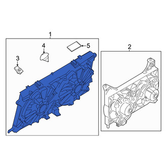 Ford OE - Engine Cooling Fan Assembly