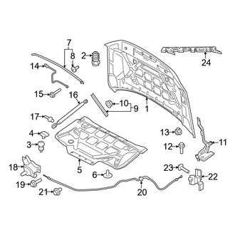 Ford OE - Hood & Components (Raptor)